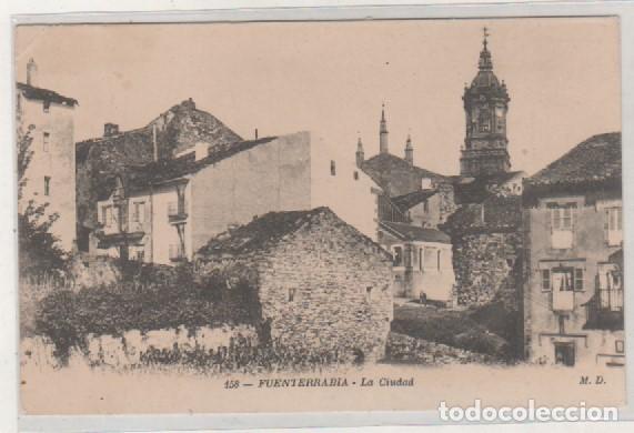 Postales: 158 Fuenterrab&iacute;a La Ciudad. M. D. Sin circular. - Foto 1