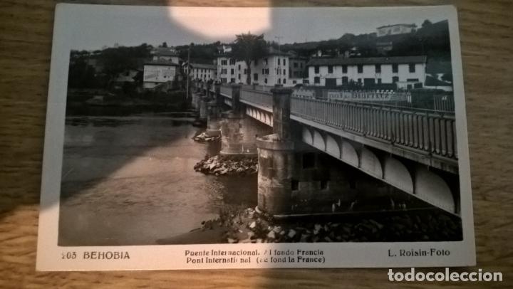 Postales: Behobia. Ir&uacute;n, postal formato antiguo - Foto 1