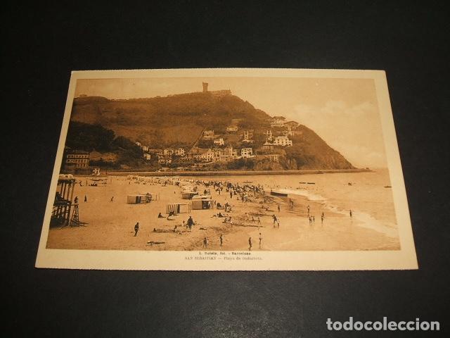 Postales: SAN SEBASTIAN PLAYA DE ONDARRETA - Foto 1