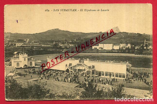 Postales: POSTAL SAN SEBASTIAN , EL HIPODROMO DE LASARTE , ORIGINAL , P85965
