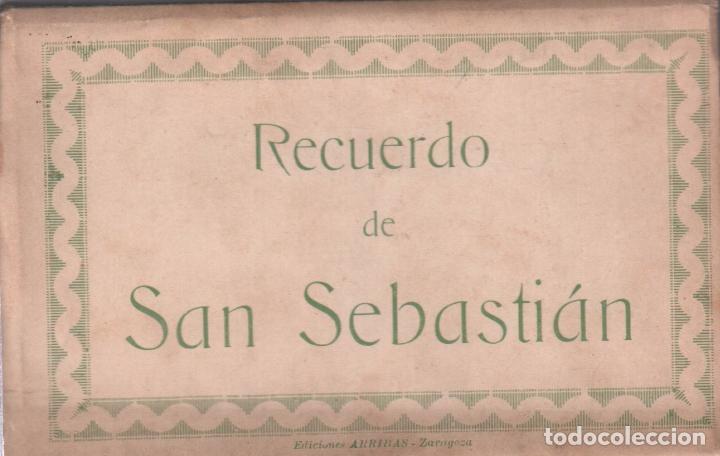 Postais: RECUERDO DE SAN SEBASTIAN - ALBUM POSTAL CON 21 POSTALES EN ACORDEON . P.MUNDI/P.VASCO-002