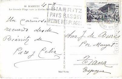 Postales: P- 7023. POSTAL BIARRITZ. - Foto 2