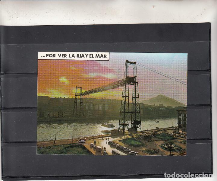 Postais: 7360.- PUENTE VIZCAYA...  POR VER LA R&Iacute;A Y EL MAR