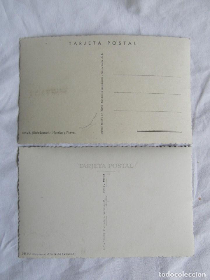 Postales: 8 tarjetas postales blanco y negro Deva (Guipuzcoa) - Foto 9