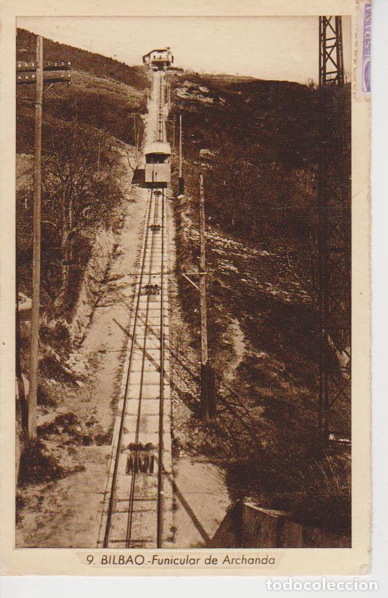 Postales: BILBAO.  FUNICULAR DE ARCHANDA - Foto 1