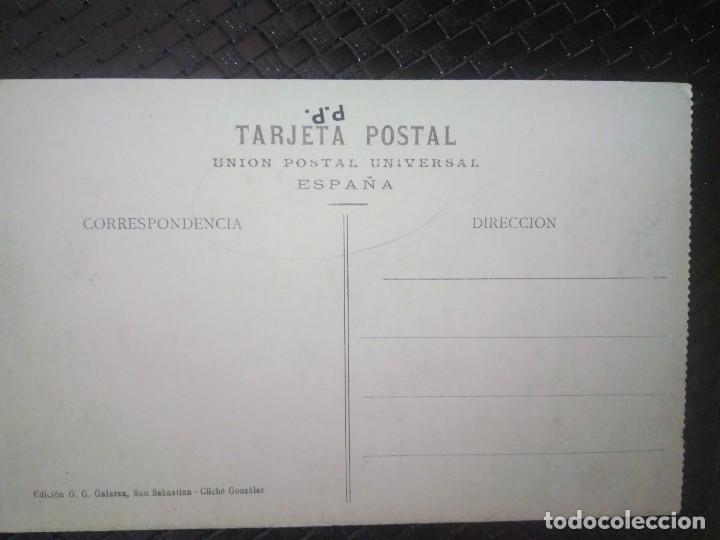 Postales: PASEO DE LA CONCHA.  SAN SEBASTI&Aacute;N.  SIN CIRCULAR. - Foto 2