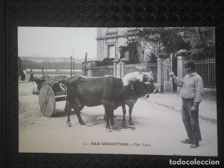 Postales: TIPO VASCO.  SAN SEBASTI&Aacute;N.  SIN CIRCULAR. - Foto 1