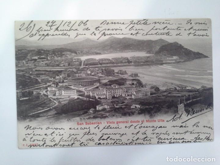 Postcards: POSTAL SAN SEBASTIAN. VISTA GENERAL DESDE EL MONTE ULIA.