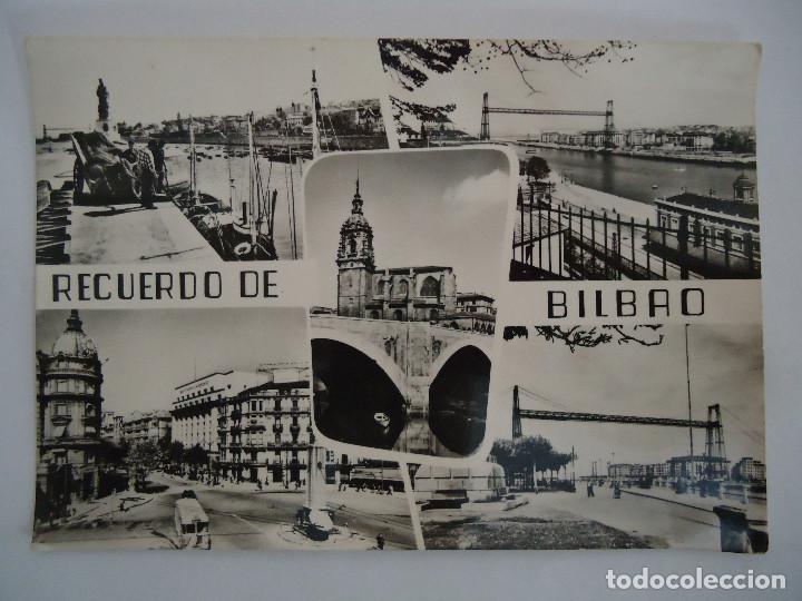 Postales: POSTAL DE BILBAO RECUERDO DE BILBAO - Foto 1