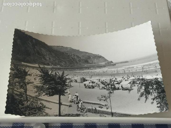 Postales: GUIPUZCOA. PLAYA DEVA. ESCRITA 1961. ED. DARVI. - Foto 1
