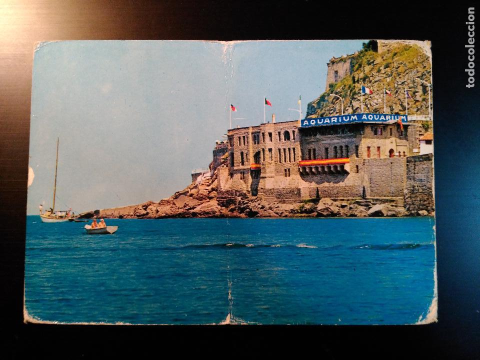 Postkarten: SAN SEBASTIAN. PALACIO DEL MAR. AQUARIUM. 1964