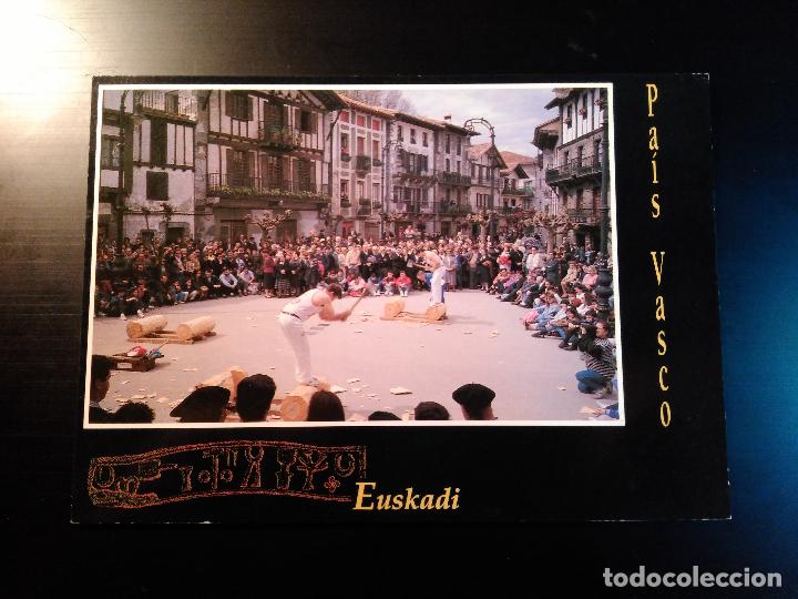 Postkarten: POSTAL del PAIS VASCO. Deporte Rural.