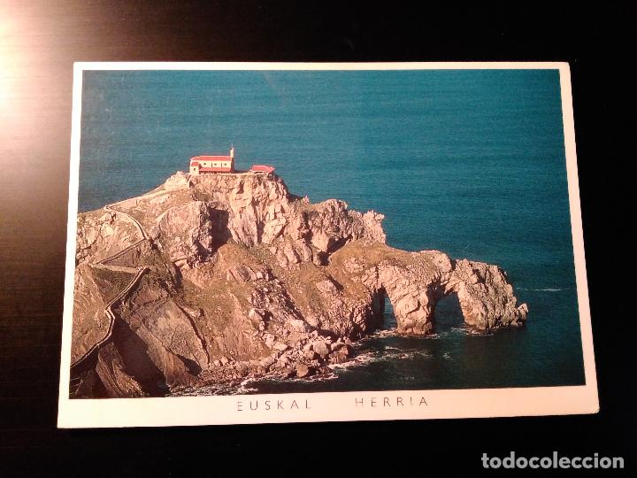 Postales: POSTAL del PAIS VASCO. EUSKAL HERRIA. # 113. Bizkaia. San Juan de Gaztelugatxe.