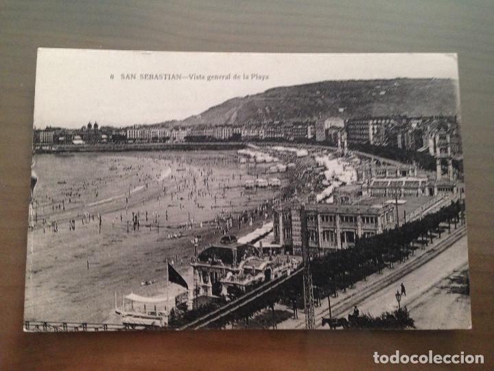 Postales: POSTAL SAN SEBASTIAN - VISTA GENERAL DE LA PLAYA