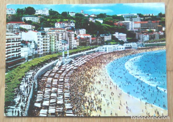 Postales: SAN SEBASTIAN - PLAYA DE LA CONCHA