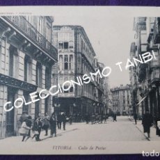 Postales: POSTAL DE VITORIA (ALAVA). CALLE DE POSTAS. AÑO 1920-1925. LIBRERIA GENERAL.