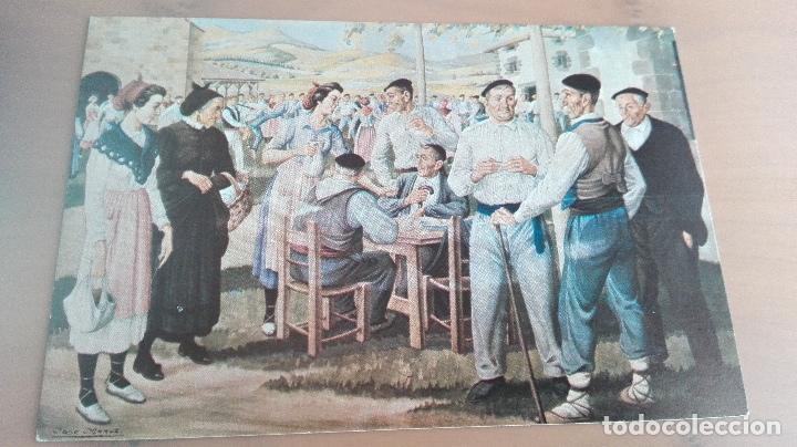 Postkarten: COSTUMBRES VASCAS ,TIPOS VASCOS N&ordm; 2 - JOSE ARRUE, ROMERIA. EDITADA EN 1982