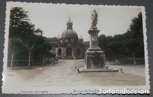 Cartoline: ANTIGUA TARJETA POSTAL DE LO SANTUARIO DE LOYOLA