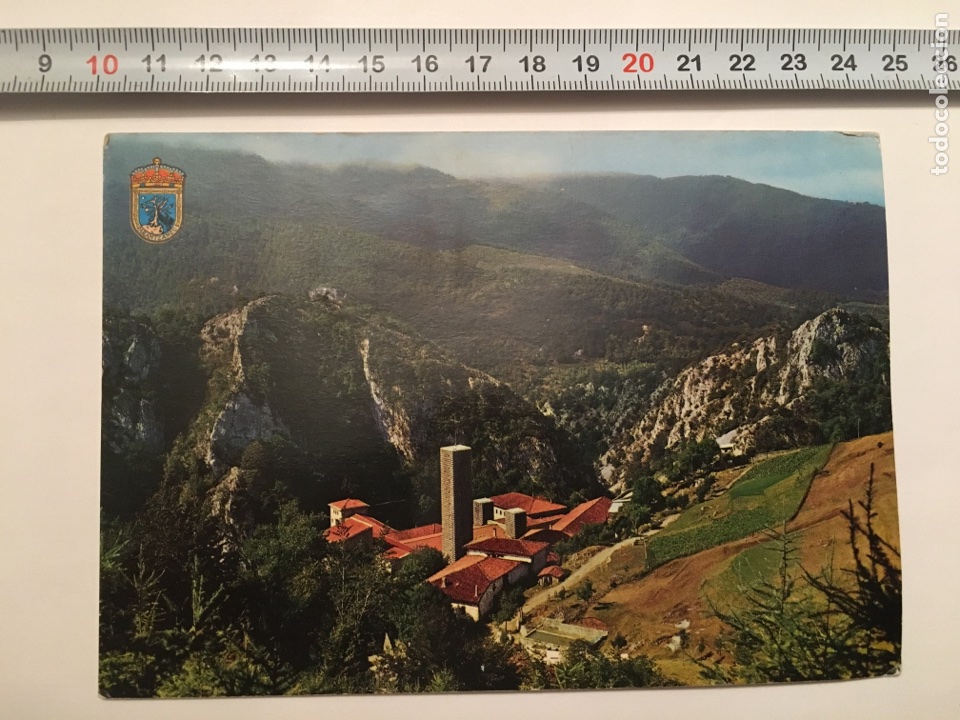 Postkarten: Postal. 7. AR&Aacute;NZAZU. Paisaje en torno al santuario. GARC&Iacute;A GARRABELLA
