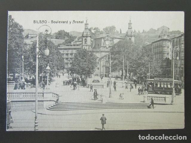 Postales: POSTAL BILBAO. BOULEVARD Y ARENAL. - Foto 1