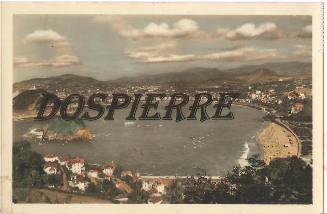 Postkarten: POSTAL, SAN SEBASTIAN, VISTA GENERAL DESDE EL MONTE IGUELDO, SIN CIRCULAR