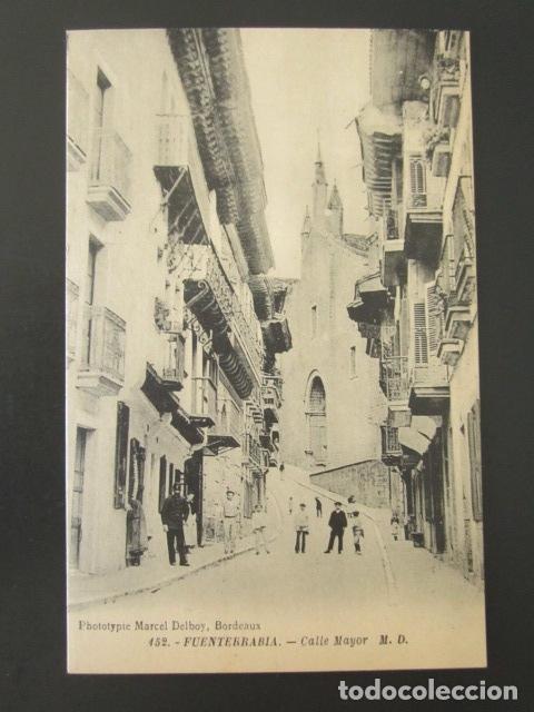 Postales: POSTAL FUENTERRABIA. CALLE MAYOR. - Foto 1
