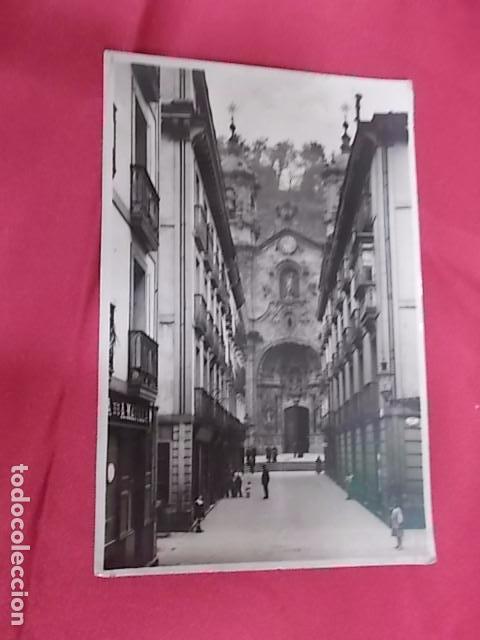 Postales: TARJETA POSTAL. SAN SEBASTIAN. N&ordm; 150. CALLE MAYOR Y SANTA MARIA. GALARZA