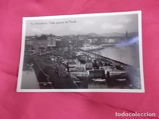 Postales: TARJETA POSTAL. SAN SEBASTIAN. N&ordm; 17. VISTA GENERAL DEL MUELLE. ALSINA