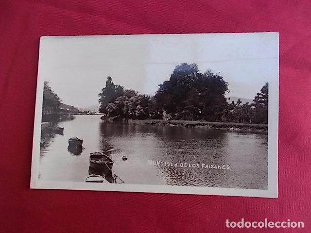 Postales: TARJETA POSTAL. IRUN. ISLA DE LOS FAISANES - Foto 1