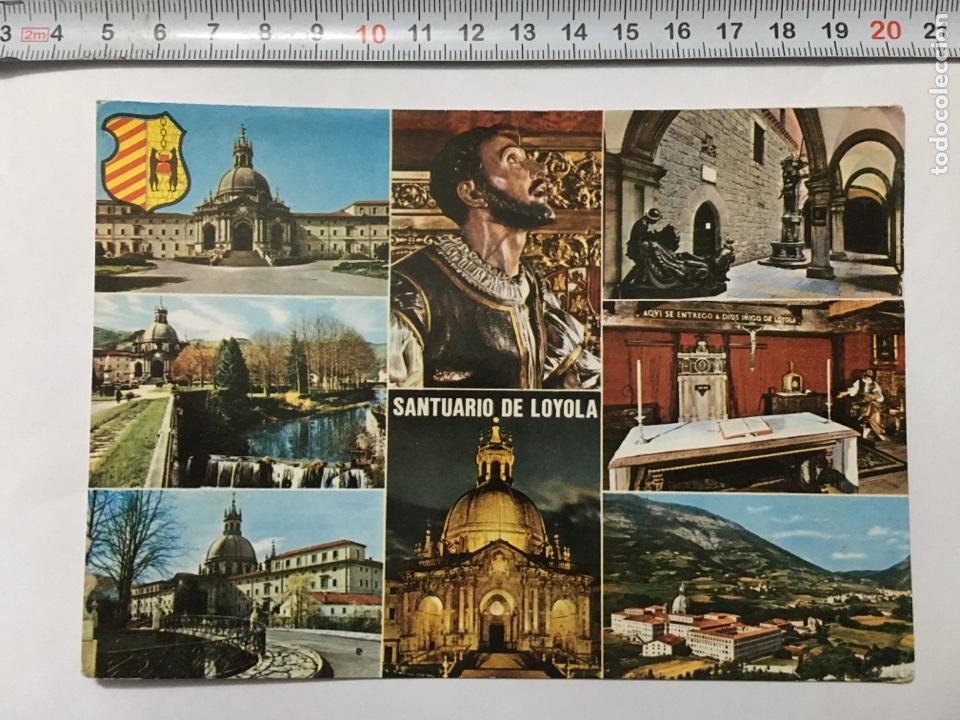 Postkarten: Postal. SANTUARIO DE LOYOLA. Aspectos varios. ECHEZARRETA. H. 1960