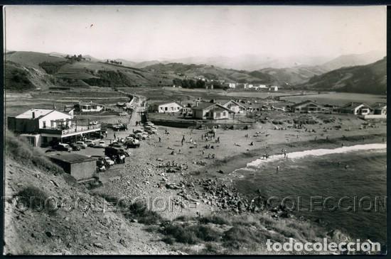 Postais: POSTAL ORIO GUIPUZCOA LA PLAYA . FOTO GAR CA A&Ntilde;O 1950