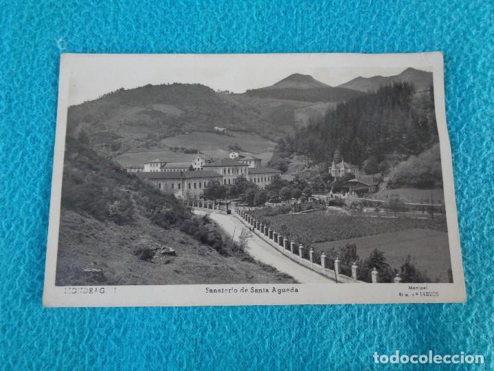 Postkarten: POSTAL MONDRAGON - ( guipuzcoa ) - SANATORIO DE SANTA AGUEDA EDIC. MANIPEL - A&Ntilde;OS 50