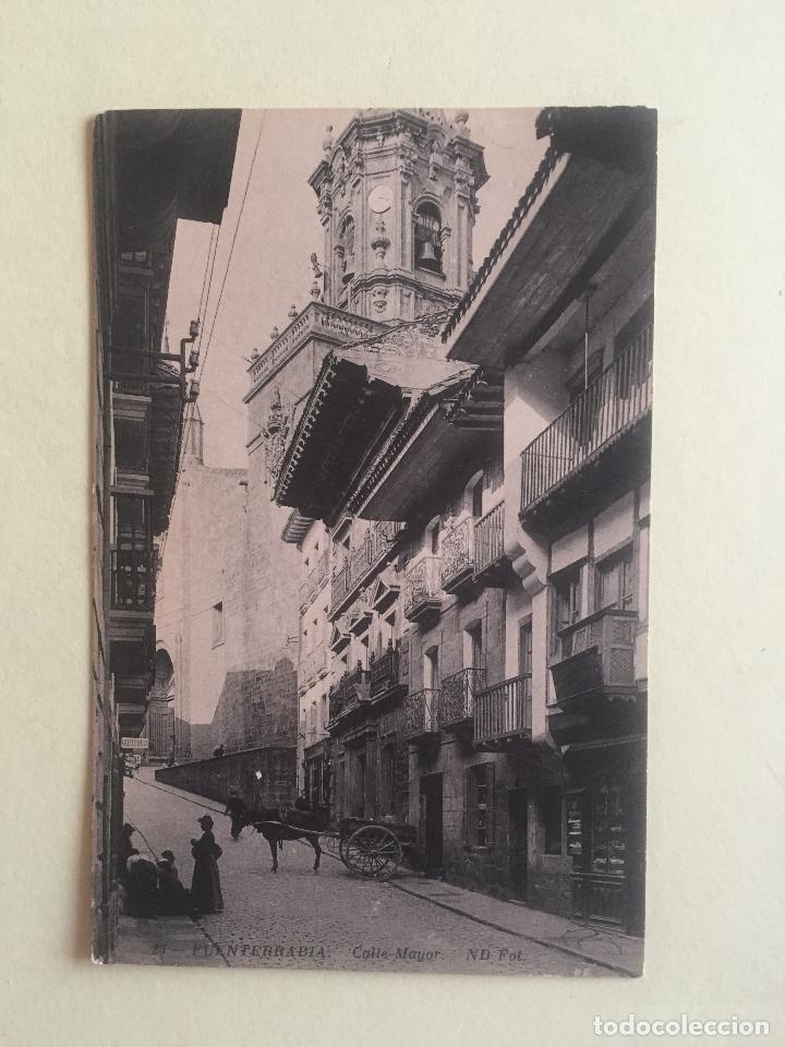 Postales: FUENTERRABIA- CALLE MAYOR