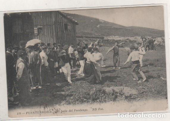 Postales: Fuenterrab&iacute;a 110 El Baile del fandango ND. Circulada. - Foto 1