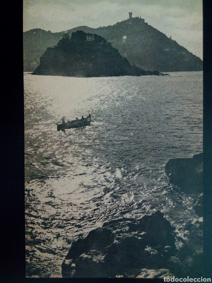 Postales: Postal de San Sebasti&aacute;n. Efecto de luz. - Foto 1