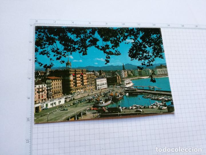 Cartes Postales: POSTAL N&ordm; 116 - PAIS VASCO - GUIPUZCOA, SAN SEBASTIAN, VISTA PUERTO - ED. FOURNIER 1975
