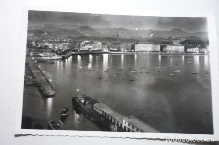 Cartes Postales: postal san sebastian -puerto nocturna  circulada --cm