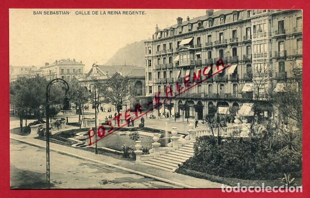 Postales: POSTAL SAN SEBASTIAN, GUIPUZCOA, CALLE DE LA REINA REGENTE, P86993