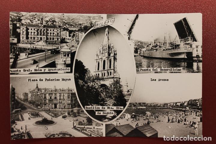 Postales: POSTAL BILBAO, CINCO VISTAS, DANIEL ARBONES - Foto 1