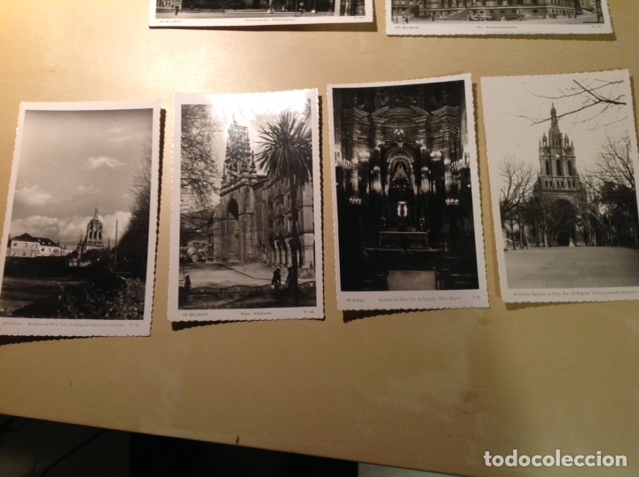 Postales: Lote 8 postales Bilbao. Sin circular. - Foto 3