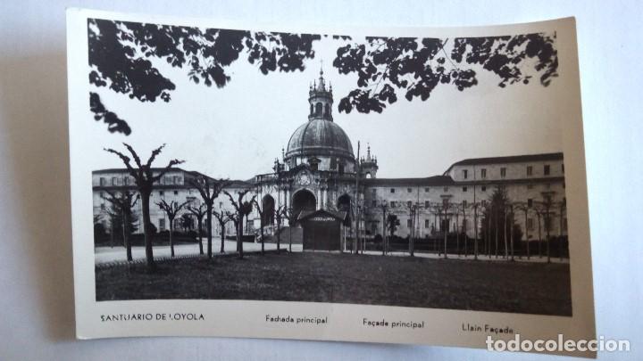 Postcards: POSTAL SANTUARIO DE LOYOLA, FACHADA PRINCIPAL, CIRCULADA