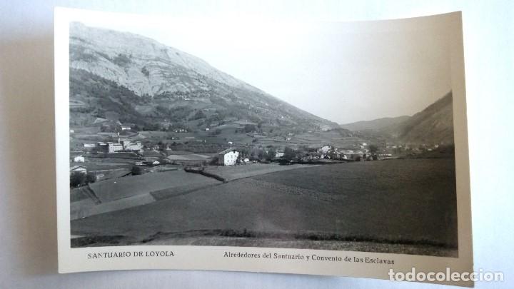 Postcards: POSTAL SANTUARIO DE LOYOLA, ALREDEDORES DEL SANTUARIO Y CONVENTON DE LAS ESCLAVAS, SIN CIRCULAR