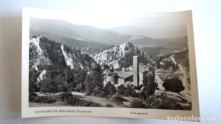 Postcards: POSTAL SANTUARIO DE ARANZAZU, CIRCULADA, A&Ntilde;O 1955