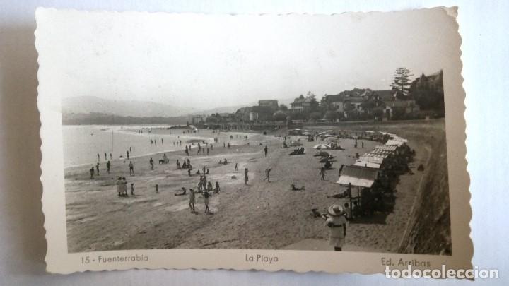 Postais: POSTAL FUENTERRABIA, LA PLAYA, ED. ARRIBAS, CIRCULADA