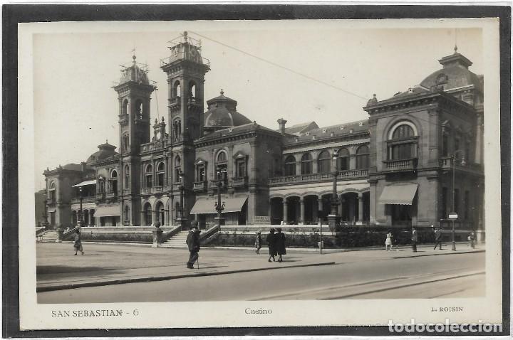 Postcards: SAN SEBASTIAN N&ordm; 6 .- CASINO .- FOTO L. ROISIN
