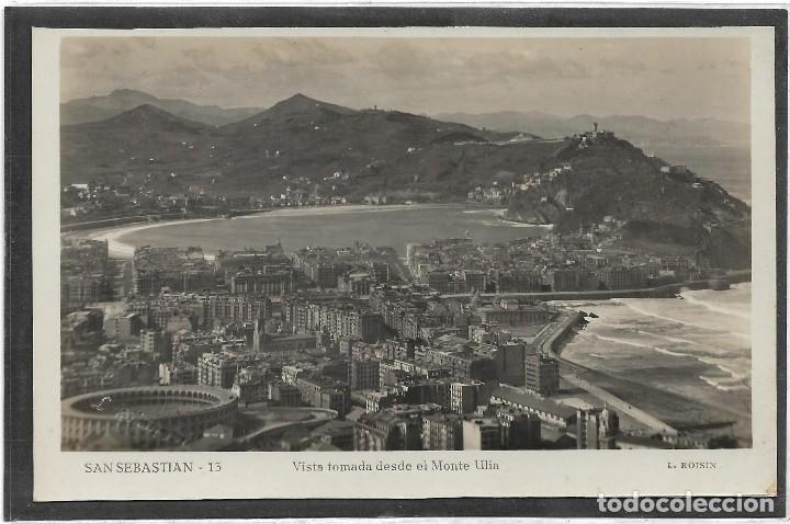 Postcards: SAN SEBASTIAN N&ordm; 13.- VISTA TOMADA DESDE EL MONTE ULIA  .- FOTO L. ROISIN