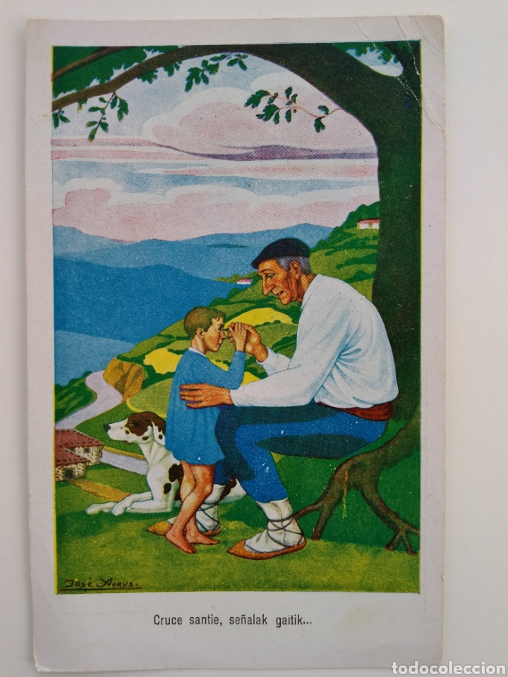 Postales: Jos&eacute; Arrue. 2 postales. - Foto 1