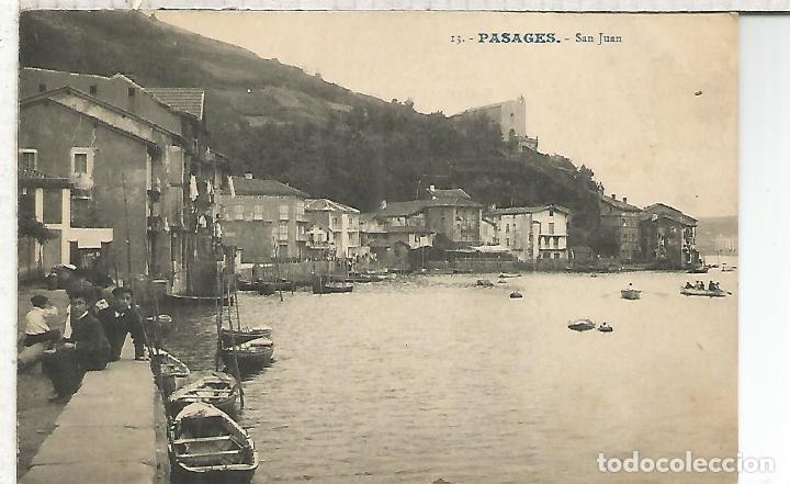 Postales: PASAJES GUIPUZCOA ESCRITA - Foto 1