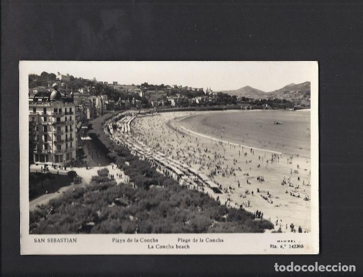 Postkarten: Postal de San Sebastian.
