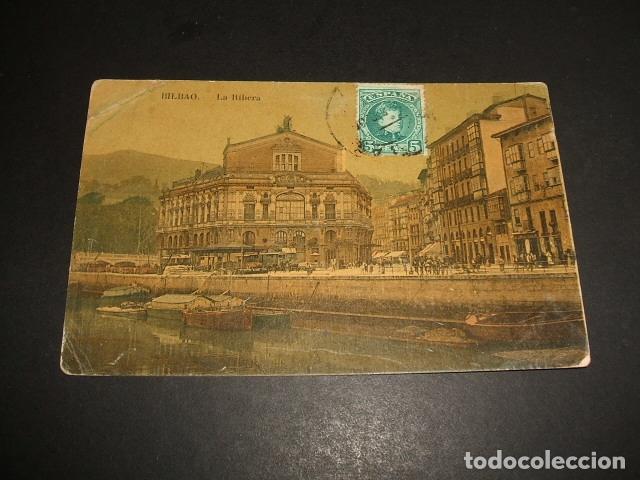 Postales: BILBAO LA RIBERA ED. JOSE AMENABAR - Foto 1